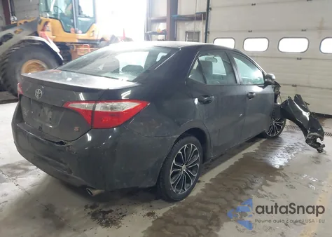 2014 Toyota Corolla S Plus из США, поврежденный, VIN 2T1BURHE6EC200251